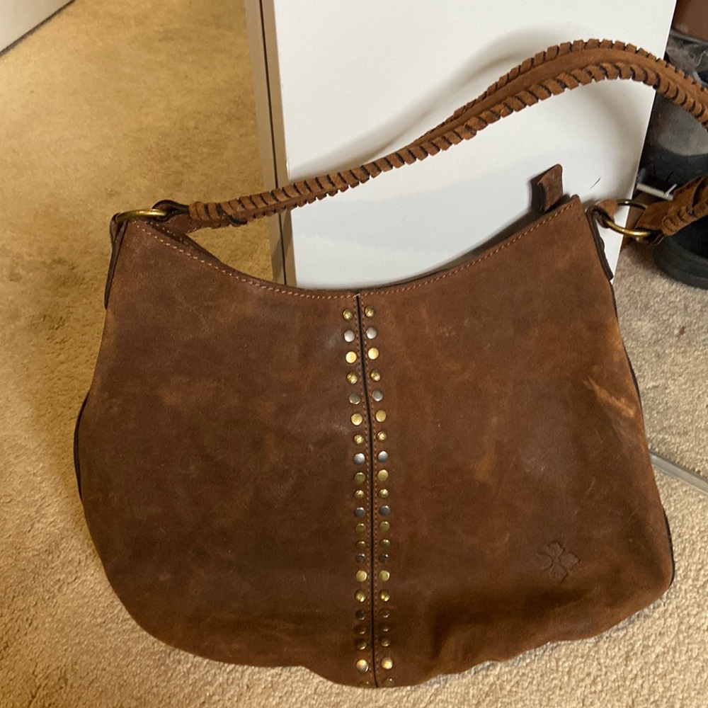Brand new never worn Patricia Nash suede bag
